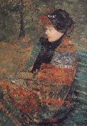 Mary Cassatt Artist oil painting on canvas